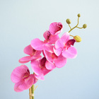 Arranjo Orquídea Pink Artificial No Vaso Preto | Formosinha